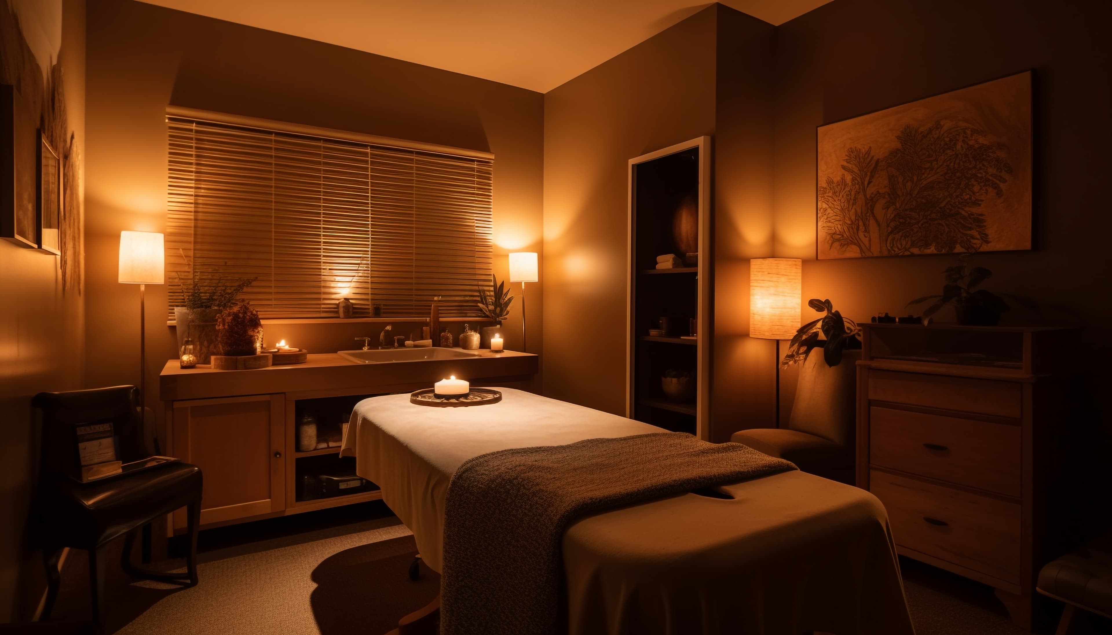 Luxury spa background
